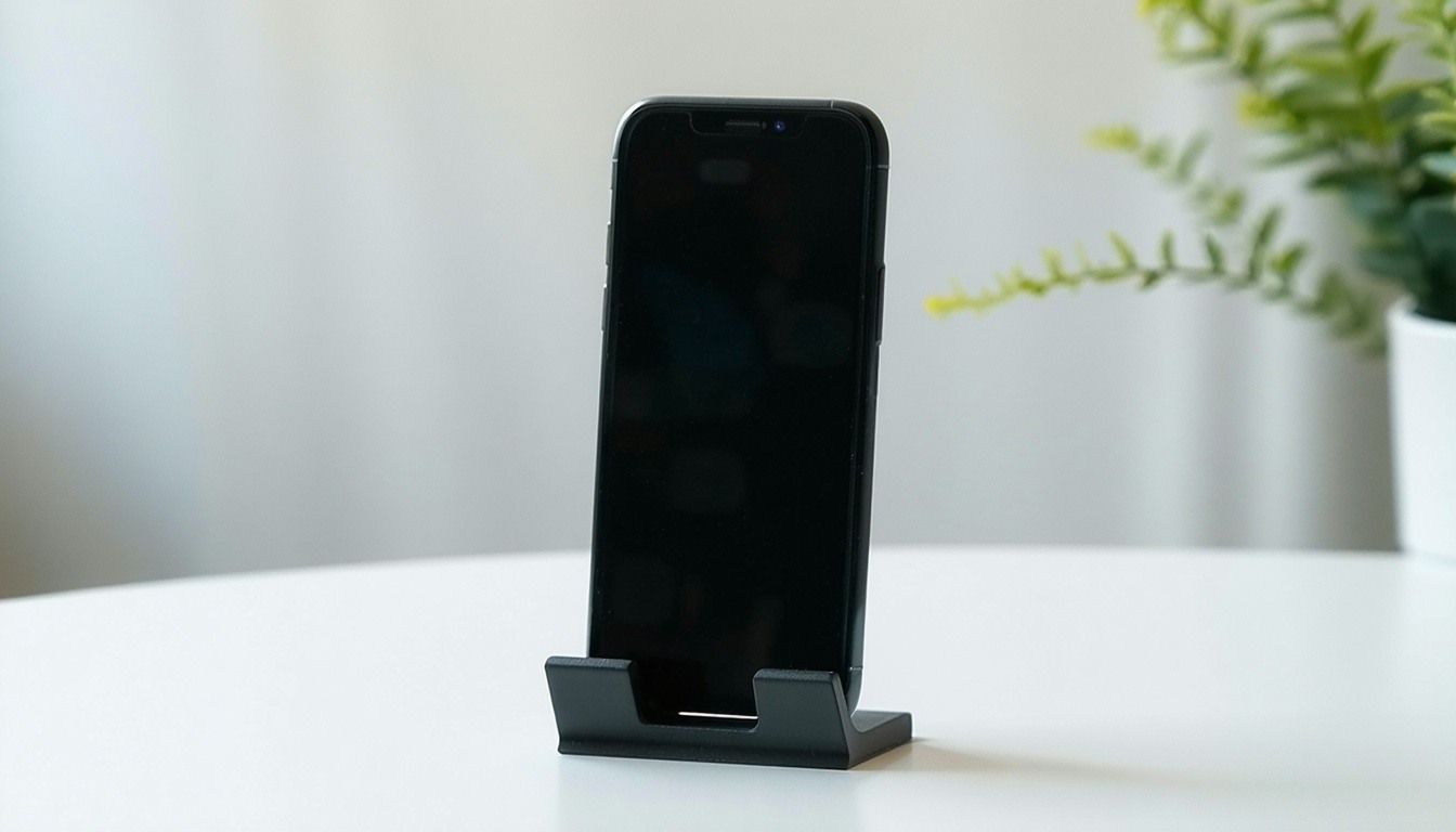 Custom 3D printed phone stand