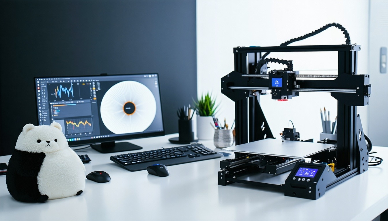 3D Printer Crafting Unique Gadgets